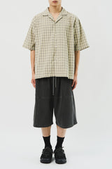 Tint Check Half Shirt (2color)