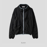 Bailen Shirring Ringer Windbreaker -4C