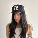 Vintage 6 Panel Cap_Dark Navy