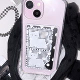 【MADE】 ミャオカードスマホケース - ホワイト