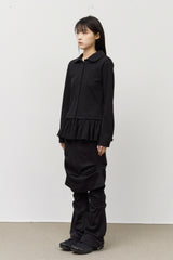 (W) Dub Wrinkled Skirt Pants