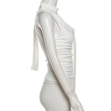 Blissing Scarf Sleeveless T-shirt