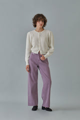 Floofy cardigan_ivory