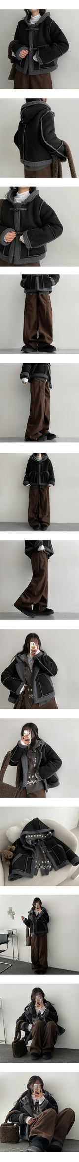 Tarwin インクシジョンコーデュロイワイドパンツ