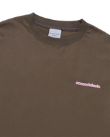 25FW DOUBLE LAYER ADLV LONG SLEEVE T-SHIRT COCOA
