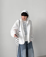Peeling Dot Hood Bag