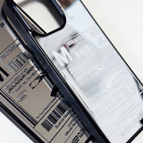 Fresh Love Delivery Label Bumper Mirror Phone Case (WH)