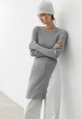 (HA-0056)ROSE KNIT BEANIE
