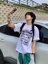 スプレーレタリングショートスリーブT　3C