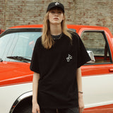 Music logo Tshirts Black