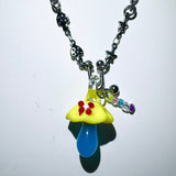 [Hearts2Hearts Juun] Trippy mushroom necklace.07 (8color)