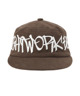 N.W.D Graffiti Pillbox Cap_Brown