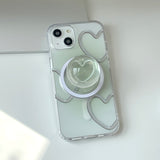 Green - スプリングラブ Magsafe フォーンケース スマホグリップ セット