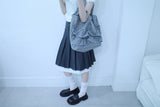 frill check bag