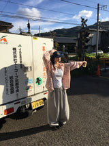 カーブド トラック パンツ