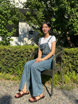INCISION OVERALL DENIM PANTS code 21103