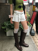 Downtown Low Rise Denim Shorts