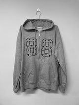 flag star hoodie zip-up(3 color)