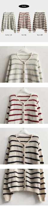 DICO Soft Stripe Danara Mood Knit Cardigan