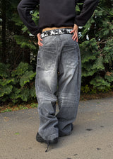 DOUBLE POCKET WIDE DENIM