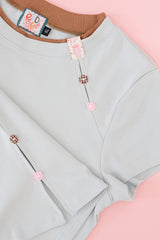 Double Scoop Daily Tee (Blue)