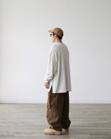 NCB HEAVY SIZE BALLOON LONG SLEEVE TEE