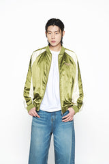 25SS ROPE EMBO COLORATION BOMBER JACKET  KHAKI