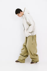 FOCUS HOODED JACKET CREAM