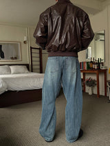 [Premium] 3 TAP Twist Denim Pants (2color)