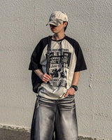 コントロールラグランTシャツ 3C