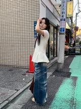 BACK POCKET MAXI JEANS (2C)