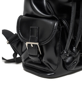 Nostalgia chubby Backpack Leather Black