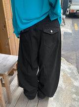 Anji Cotton Wide Pants