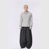 プレミアムヘンリーネック L/s ニット [5color]