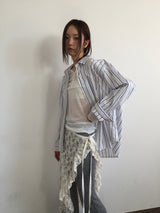 Shoreditch striped shirt (2color)