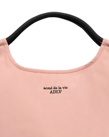 26SS DRAWSTRING NYLON SHOULDER BAG