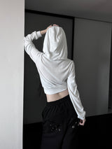 faye off-shoulder hood T (3color)