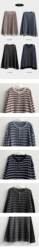 Linky Dangara Snap Round Knit