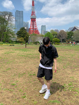 テリーアノラックナイロンフードセットアップ