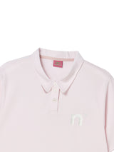 OVERSIZED WING POLO SHIRT PINK