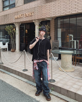 リタヴィンテージストレートデニムパンツ