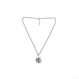 [MADE] neeka-sun necklace (black/silver)