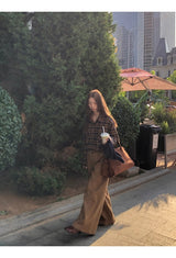 Super Pintuck Wide Cotton Pants