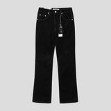 MG napping spandex velvet flare denim (3 colors)