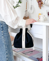 【MADE】Canvas Pouch Bag - Black