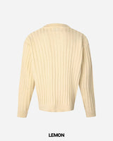 Frame V-neck Crop Knit