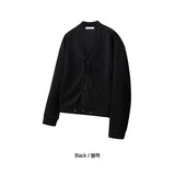 ASCLO String Crop V Cardigan (5color)