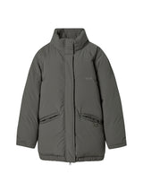 LONG DOWN PUFFER KHAKI BROWN