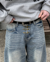 Loken Fireman Hook Denim Pants
