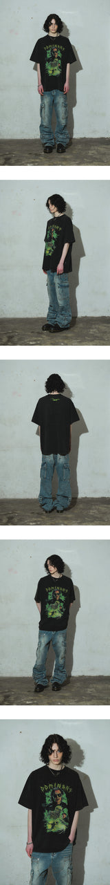 ネオンウォッシングTシャツ